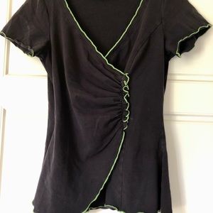 Very Flattering Ladies t-shirt. Designer Katrin LeBlond.